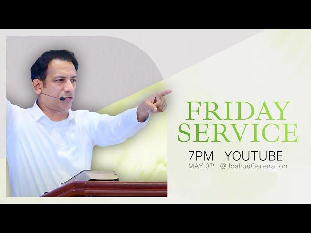 Pastor Rajesh Mathew | 09 May 2025  | English | Joshua Generation Ministries | ®️