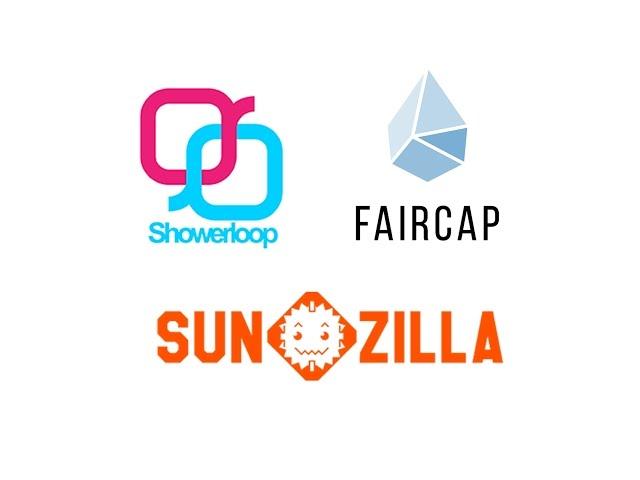 Solar Water Backpack by Showerloop, Sunzilla and Faircap