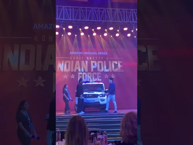 Sidharth Malhotra - Indian Police Force  Announcement Event #shorts