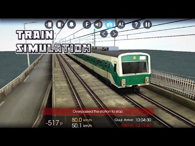 Train simulation  game