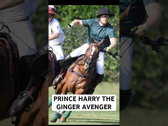 PRINCE HARRY THE GINGER AVENGER IN ACTION | HE WAS BORN A WARRIOR & A LEGEND ️ #shorts