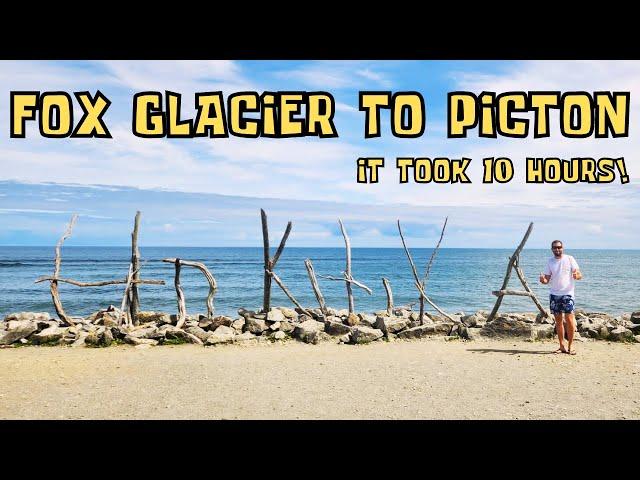 FOX GLACIER TO PICTON l Last episode Big As NZ Roady l NZ Travel Vlog l Jan 2024