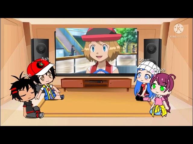 Ash,Dawn,goh and Chloe￼ React to Pokémon ships￼