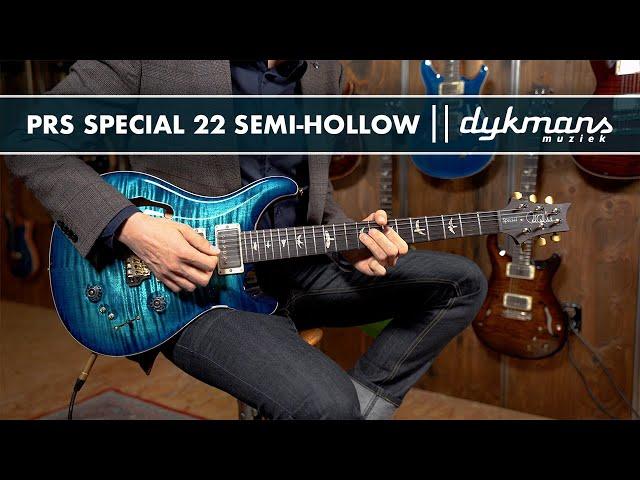 The PRS Special 22 Semi-Hollow | Demo by David Piedfort | Dijkmans Muziek