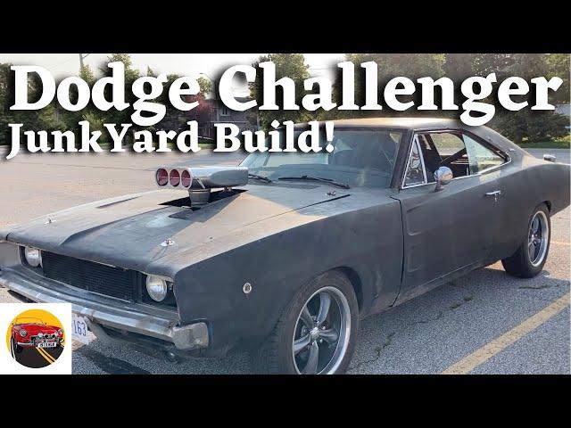 1968 Dodge Charger R/T - Junkyard Build With Parts Frankensteined Together From Junk Parts!