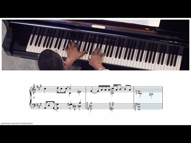 Shape of My Heart - Gonzalo Rubalcaba (piano solo transcription)