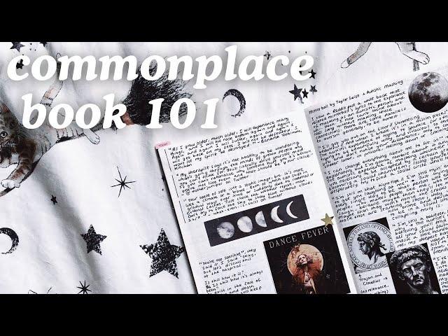 what is a commonplace book?  the basics + their history