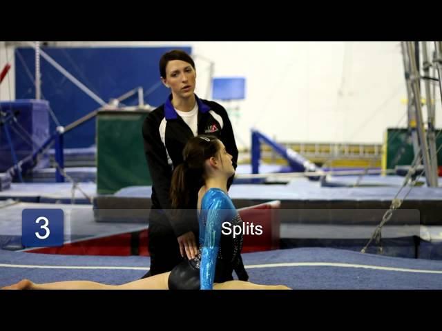 Warm-Up Stretches for Beginner Gymnastics : Gymnastics