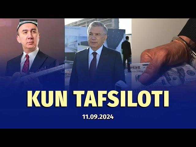 11-sentabrning asosiy yangiliklari: O‘zbekistonda ro‘y bergan muhim voqea va hodisalar