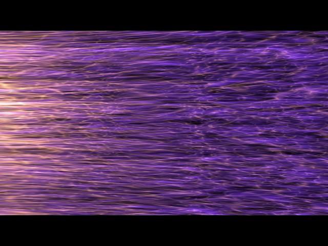 4K Worship Glowing Purple Sea Waves 2160p Motion Background AA VFX