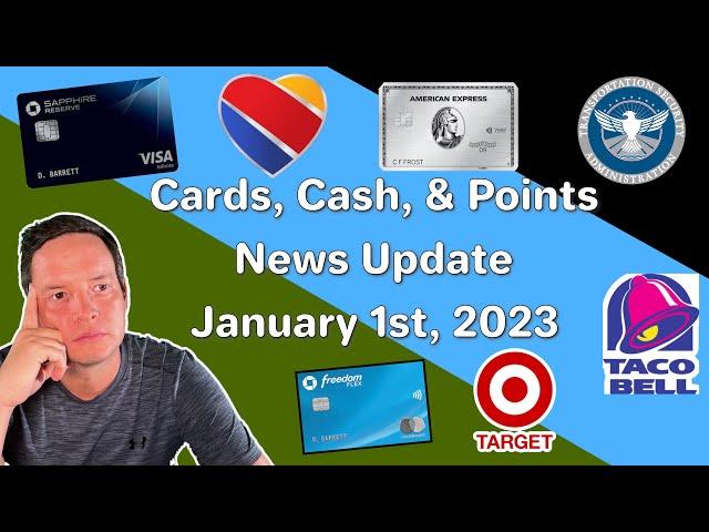 Sapphire Reserve Change, Odd Credit Card Arrest, NEW TSA Program, Free $40 at Target, Freedom Flex