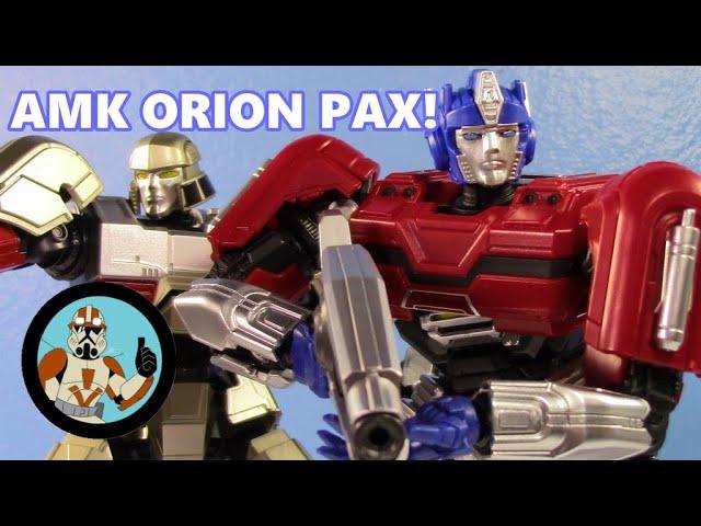 Our first pre-Prime cogged Orion! Yolopark AMK Orion Pax Cogged Bot Mode Transformers ONE