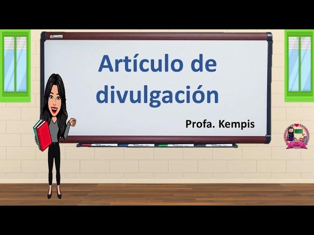 Artículo de divulgación