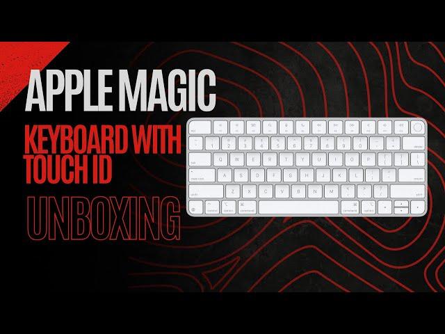 Apple Magic Keyboard with Touch Id