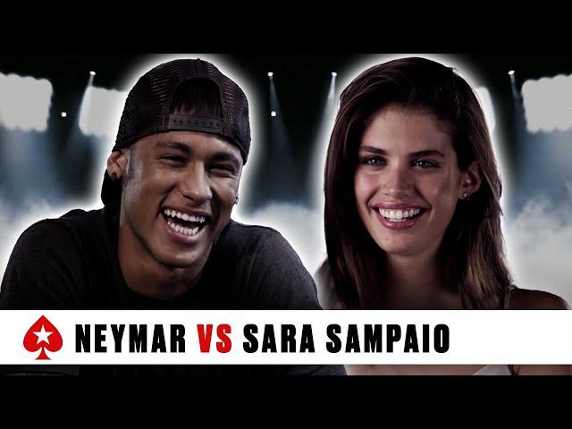 Neymar Jr. VS Sara Sampaio: ''I'm very unpredictable'' ️ PokerStars Duel ️ PokerStars