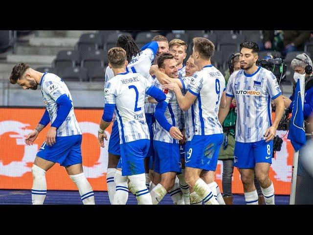 Hertha Berlin 2 0 Arminia Bielefeld | All goals & highlights | 11.12.21 | GERMANY Bundesliga | PES