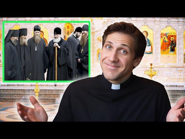 Catholic Priest Visits Orthodox Seminary