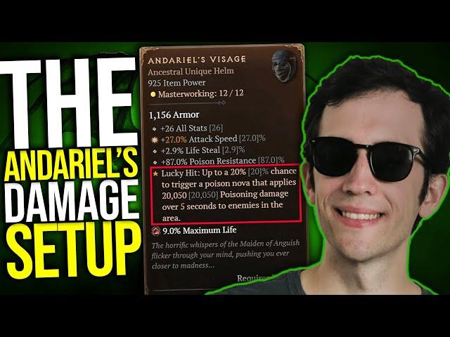 Diablo 4 - Andariel's Visage Rogue Is Sick!