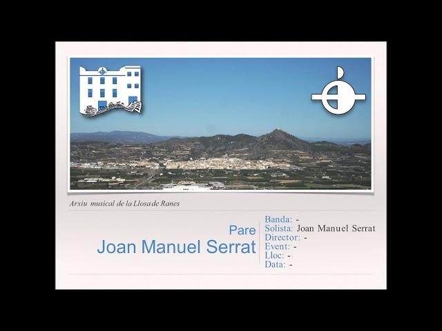 Pare - J.M.Serrat [Versión original]