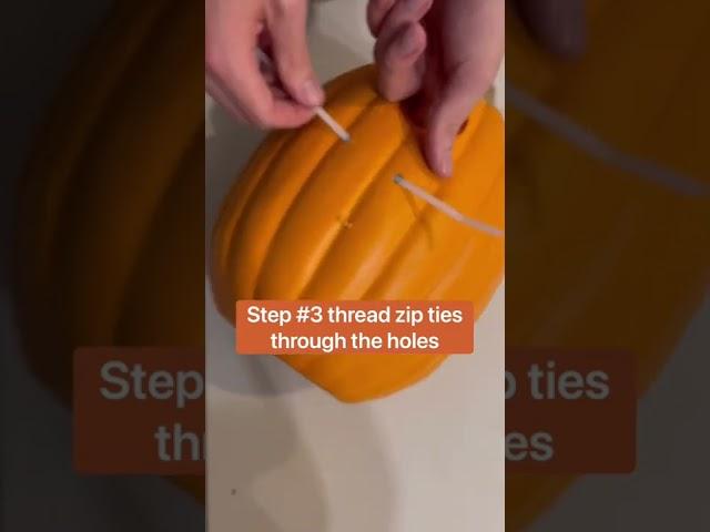 Halloween Decor Idea [pumpkin arch]