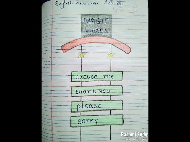 @RashmiSudev #shorts #magic #magical ##grammar #english #preschool #preschoollearning #activity