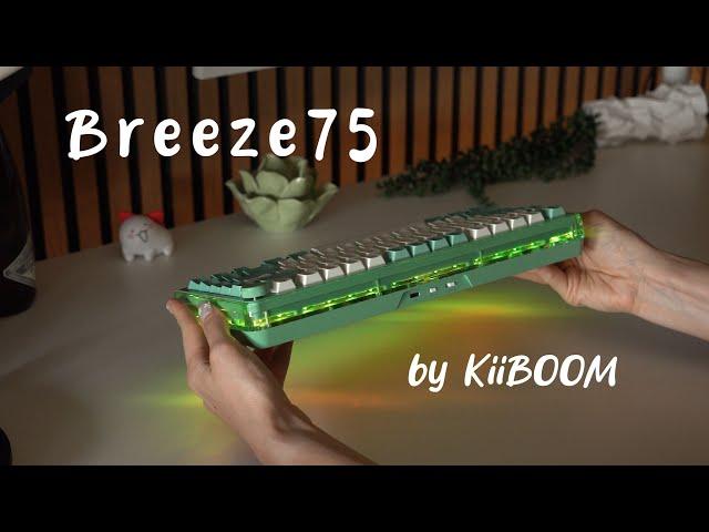 KiiBOOM Breeze75, Acrylic & Alu Keyboad | Latency, Pros&Cons, Sound Test