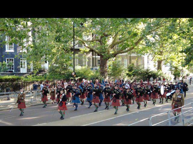 National Cadet Force: Pipes & Drums. Marching to Horseguards For the Military Musical Spectacular.