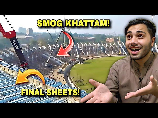 ANOTHER BREAKING!  All Floors Completed! | Beautiful Sunny Day At Gaddafi Stadium | New Video