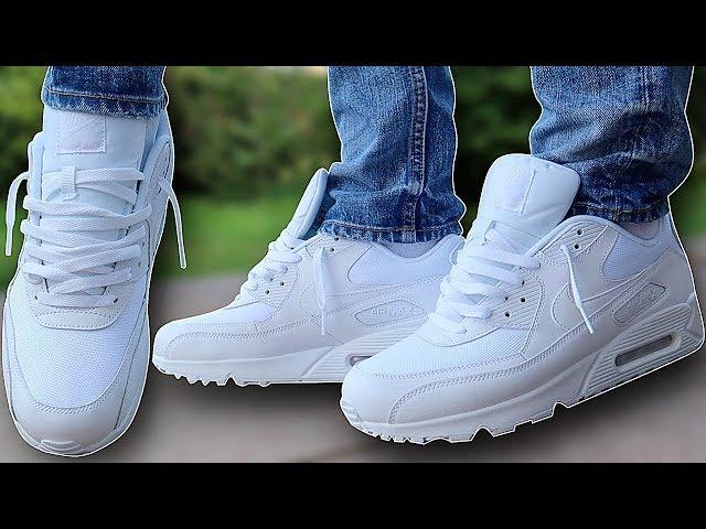 How To Lace Nike Air Max 90s Loosely (THE BEST WAY!!)