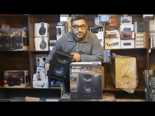 Presonus Eris E5 XT Active Studio Monitors Product Overview | Mux Sound