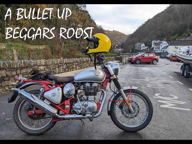 A Bullet up Beggars Roost - 500 Trials hill climb