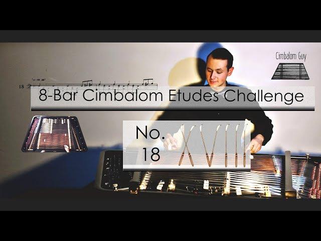 8-bar Cimbalom Etudes Challenge #18 Matej Cip