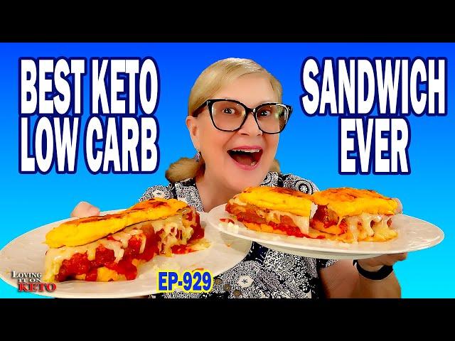 Best Keto Low Carb Sandwich EVER!
