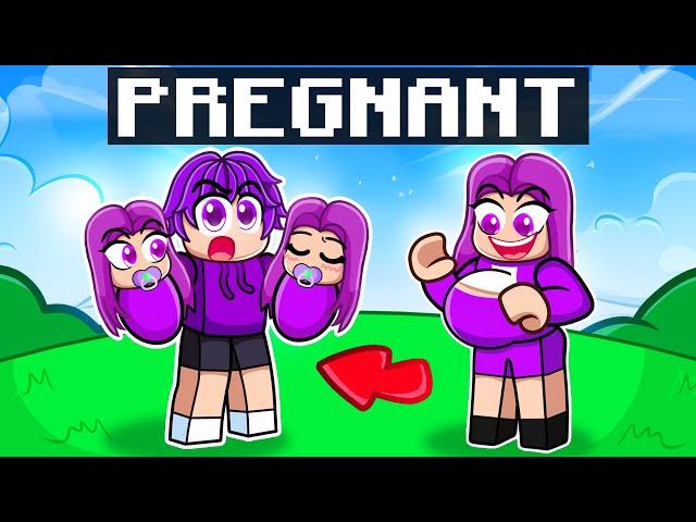 Ruby is PREGNANT With TWINS in Roblox!