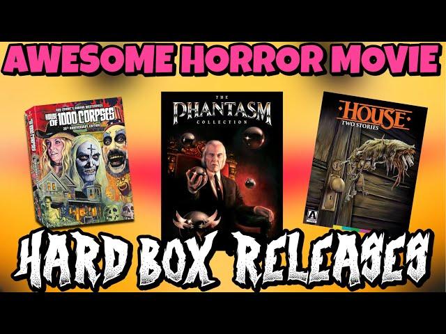 Awesome HARD BOX Horror Physical Media Releases! | Planet CHH