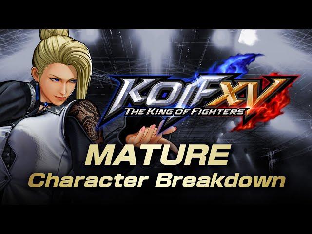 【ENG】KOF XV DLC｜MATURE｜Character Breakdown