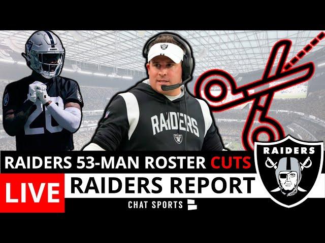 LIVE: Raiders Cut Alex Leatherwood, Trayvon Mullen Traded + Las Vegas Raiders 53-Man Roster