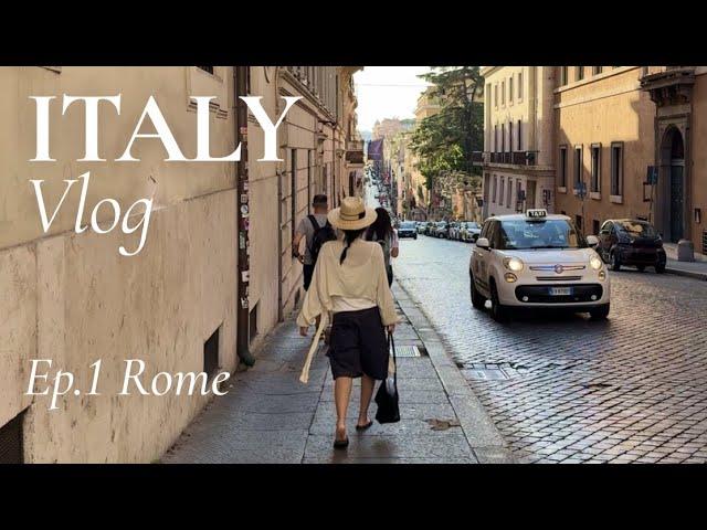 ep.1 Italy Travel Vlog | Perfect 3 days in Rome: Must-Visit Places, Food, Coffee and Shopping️