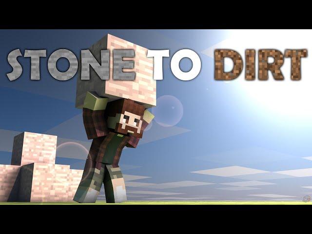 Minecraft Stone to Dirt | Origin Realms ***Flash Warning / Trigger Warning***