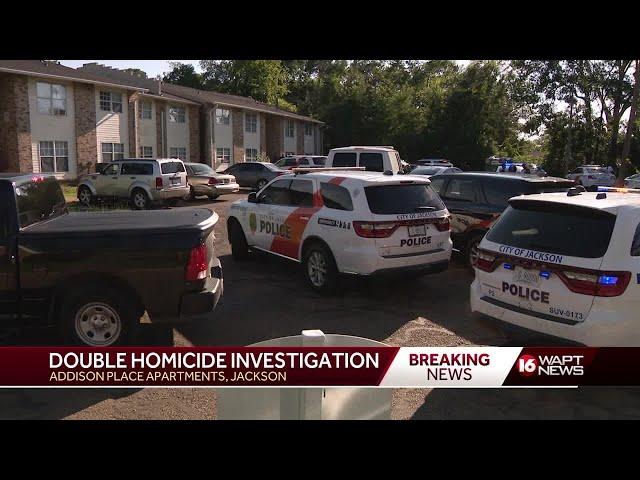 Jackson police investigating double homicide at Addison Place apartments