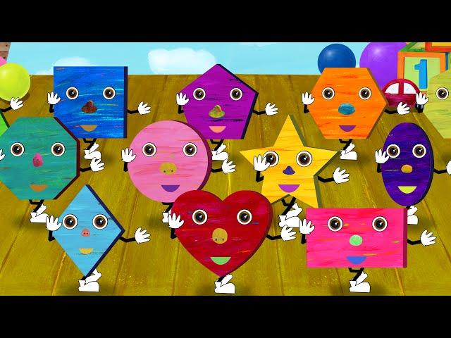 Shapes Song - 31 Kids Songs and Videos | CoComelon Nursery Rhymes & Kids Songs