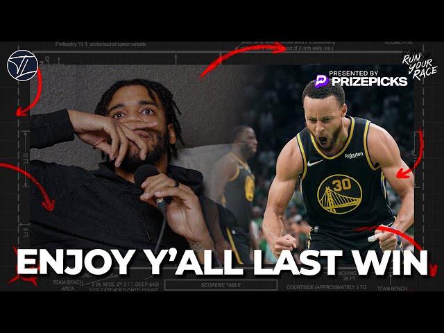 Witnessing Steph Curry TALK CRAZY and kill the Celtics in the 2022 NBA Finals | Run Your Race