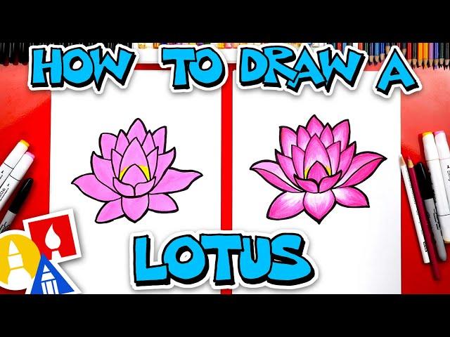 How To Draw A Lotus Flower