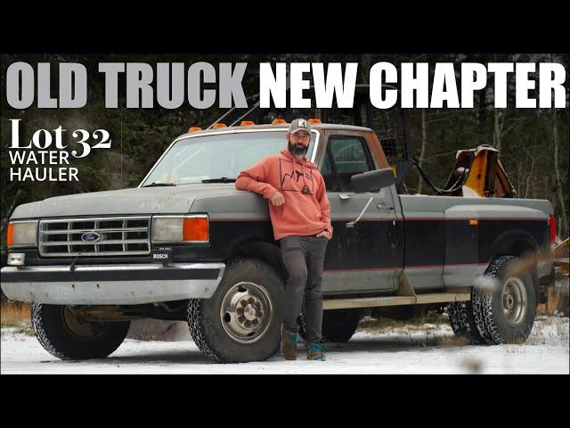 Building the Off Grid Dream, One Step at A Time. Lot 32 Water Truck. 1988 F-350 All Original.