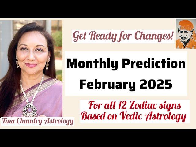 Vedic Astrology Monthly Predictions for February 2025/