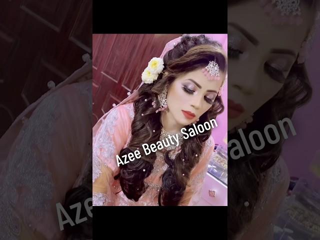 Azee Beauty Saloon ][ Soft reception makeup #makeup #shortsvideo