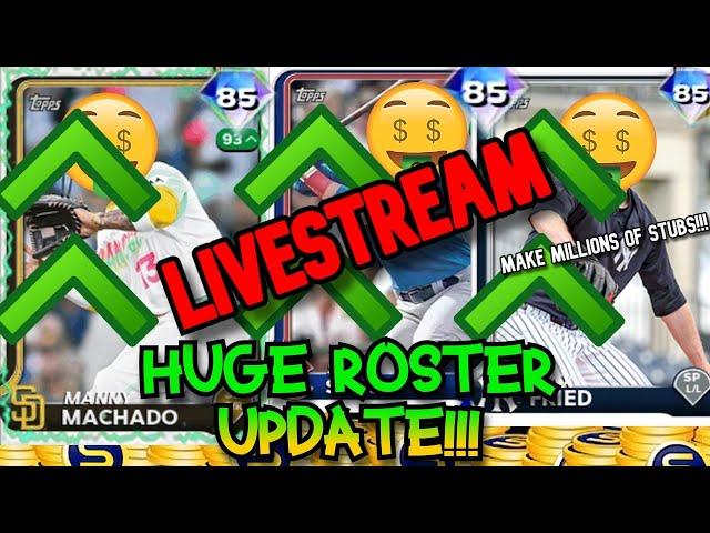ROSTER UPDATE!! WE MADE MILLIONS NEW PROMO AND NEW 99 LEGEND TED WILLIAMS! Stub and investing advice