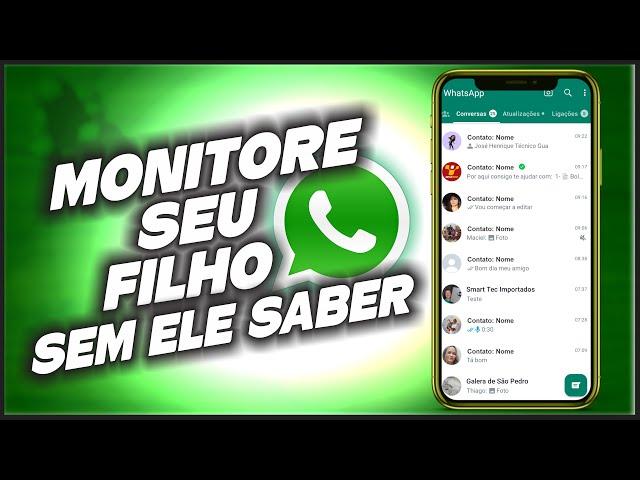 Como CLONAR WHATSAPP de Seu FILHO e Ter Acesso SEM QUE ELE SAIBA!