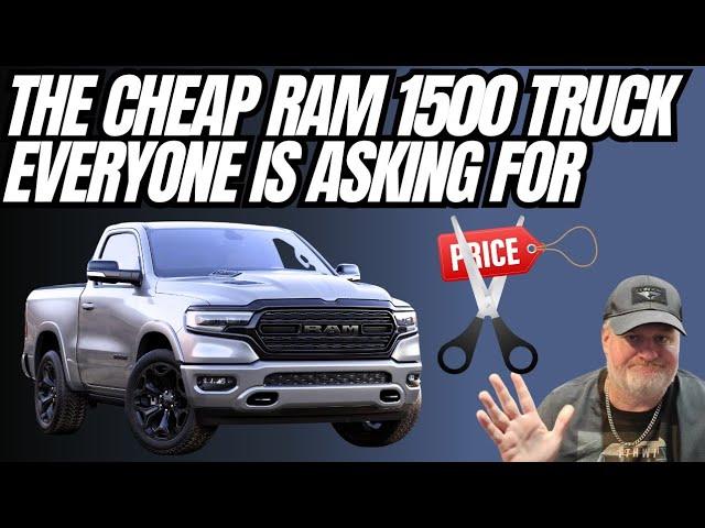 The Cheap Ram 1500 Truck Under 27k That Everyone Is Asking For