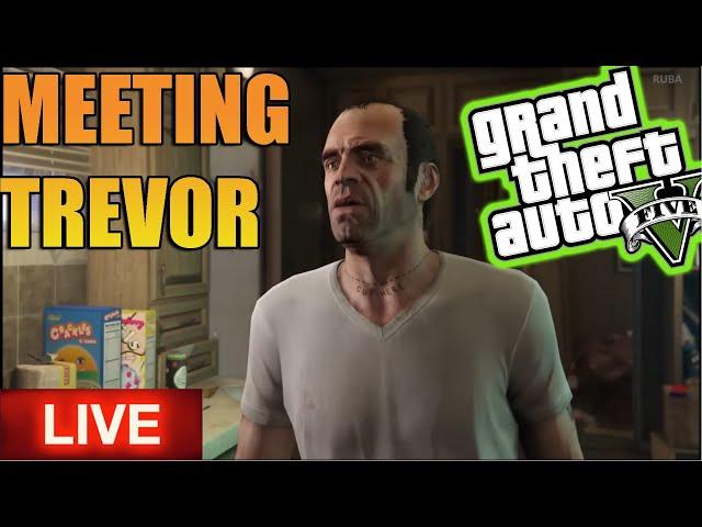 GTA 5 With Snow Live Playthrough: Introducing Trevor